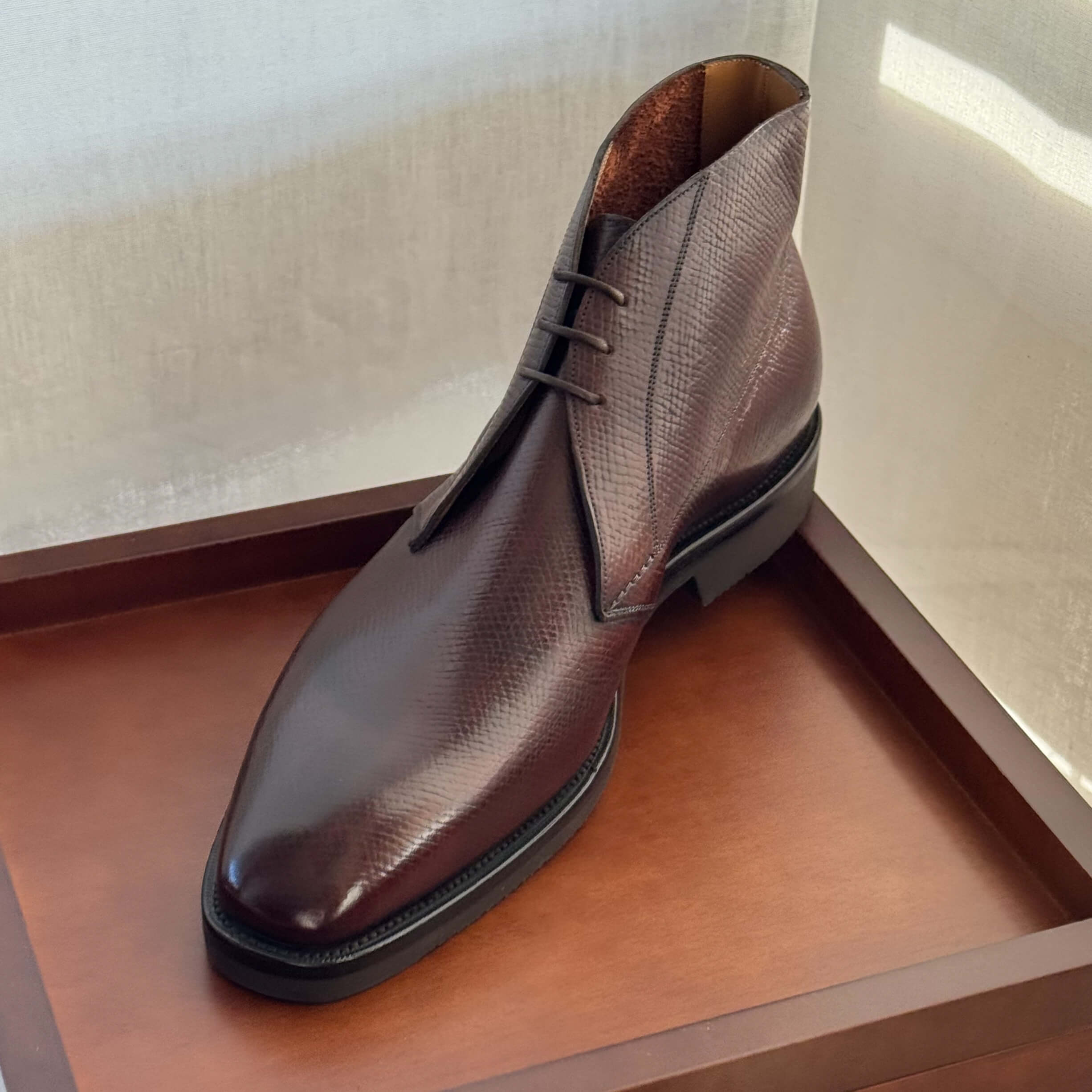 Der Gaziano & Girling „Arran“: Die Perfektion des Chukka-Boots
