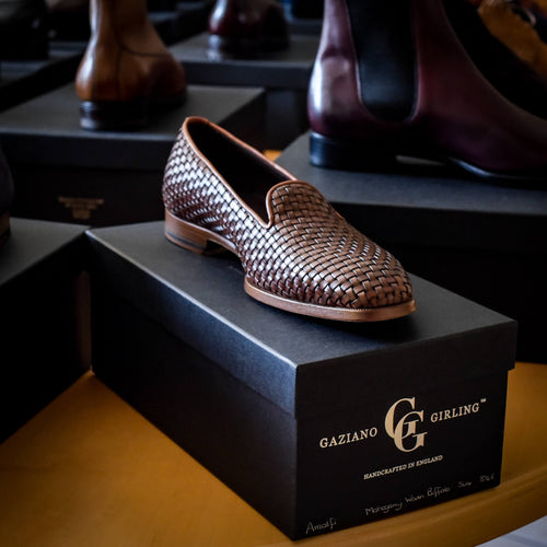 Gaziano & Girling - Amalfi - Gewebtes Büffelleder
