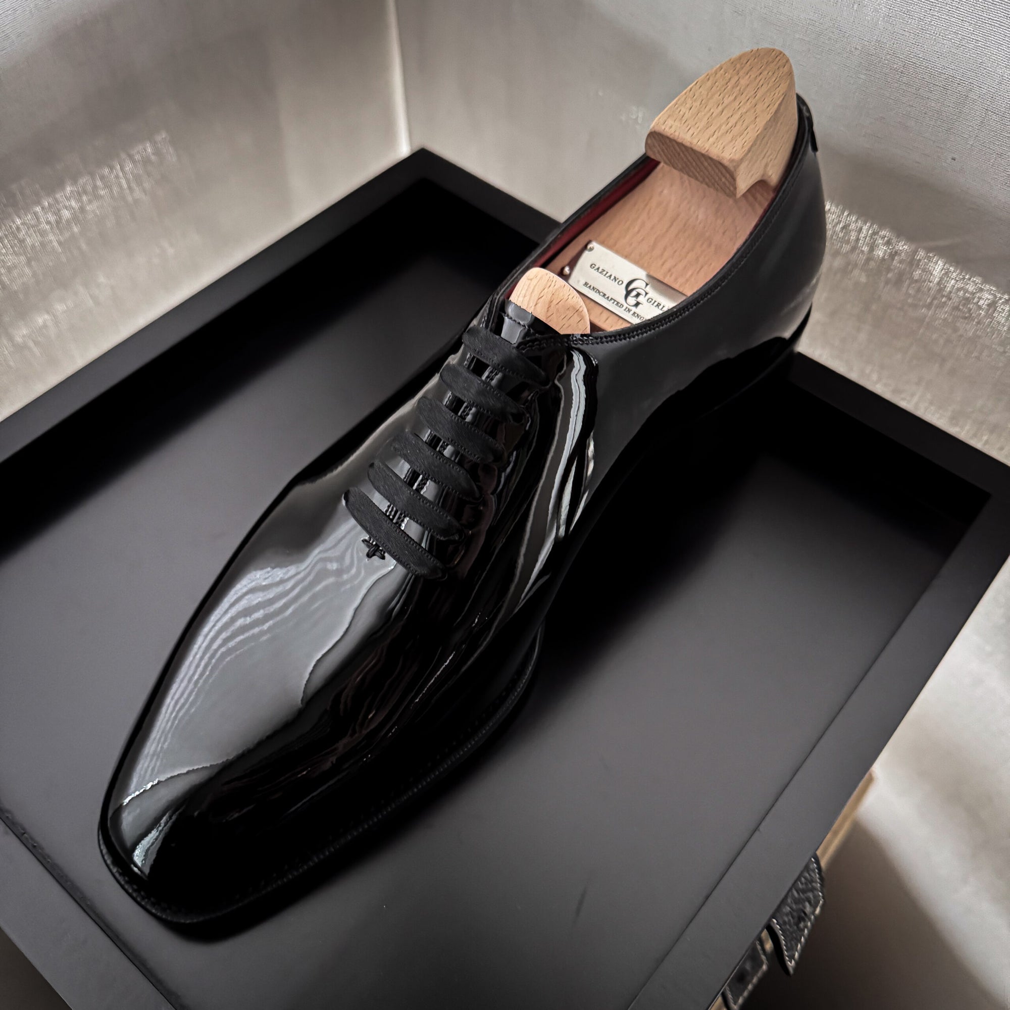 Gaziano & Girling - Cornwall - Black Patent Leather