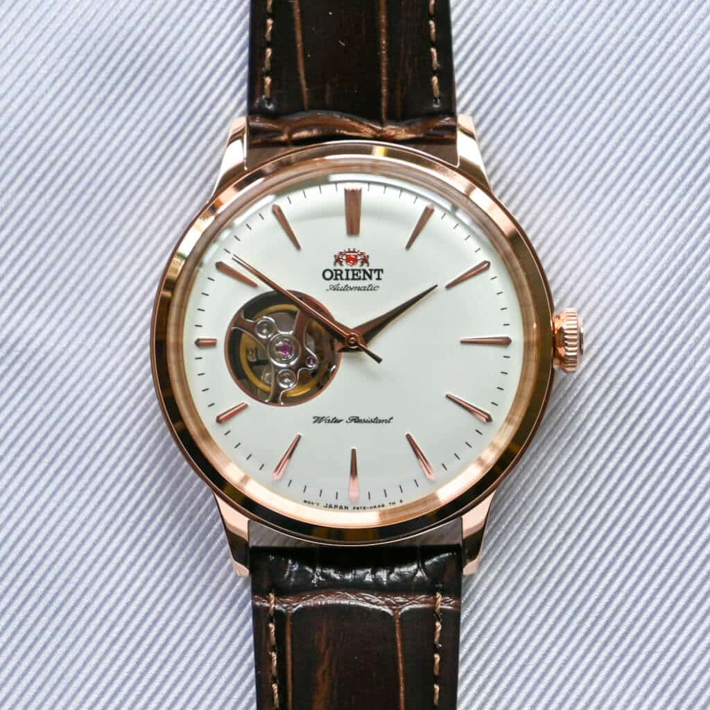 Orient - BambinoRA-AG0001S10B - Automatik - 38mm - Rosévergoldet